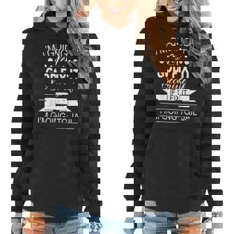 Funny Saying I’M Going To Let God Fix It Because If I Fix Women Hoodie - Seseable