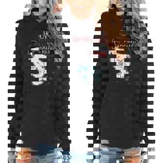 Funny Snowman How Snowflake Are Really Made Christmas Cutome Women Hoodie Graphic Print Hooded Sweatshirt - Thegiftio