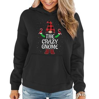 Funny The Crazy Gnome Matching Family Ugly Christmas Pajama Gift Women Hoodie - Monsterry UK