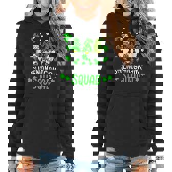 Funny Time For Shenanigans Squad St Patricks Day Gnomes Women Hoodie - Seseable