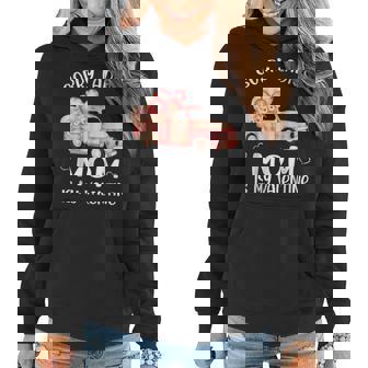 Funny Valentines Day Sorry Ladies Mom Is My Valentine Hearts Women Hoodie - Seseable