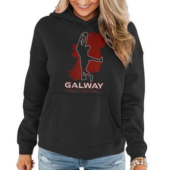 Galway County Irland Sports Fan Irish Gaelic Football Team Frauen Hoodie - Seseable