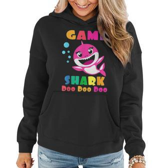 Gami Shark Funny Mothers Day Gift For Womens Mom Women Hoodie - Seseable