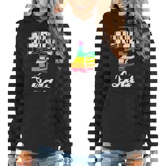 Gay Pride Proud Dad Rainbow Lgbt Flag Parent Fathers Day Women Hoodie - Thegiftio