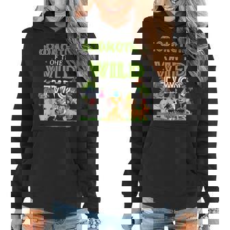 Godmother Of The Wild Two Zoo Birthday Safari Jungle Animal Women Hoodie | Mazezy