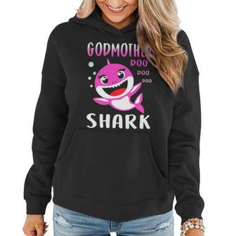 Godmother Shark Doo Doo Christmas Mothers Day Gifts Women Hoodie | Seseable UK