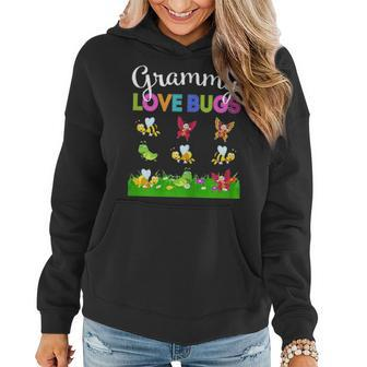 Grammy Love Bugs Funny Mother Day Gift For Grammy Women Hoodie - Seseable