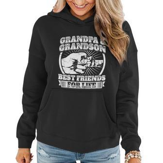 Grandpa And Grandson Gift Family Shirt Grandad Fist Bump Tee Women Hoodie - Monsterry DE