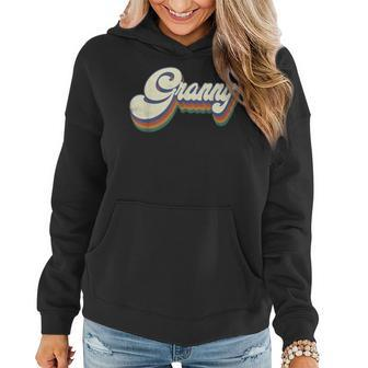 Granny Gifts For Grandma Retro Vintage Mothers Day Granny Women Hoodie | Mazezy