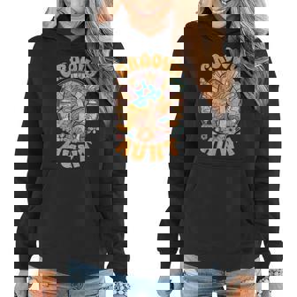 Groovy Aunt Family Matching Cute Groovy Birthday Women Hoodie | Mazezy