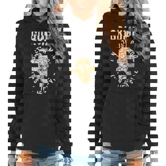 Grumpy Isnt Just A Mood Its A Lifestyle - Funny Retirement Women Hoodie - Thegiftio UK