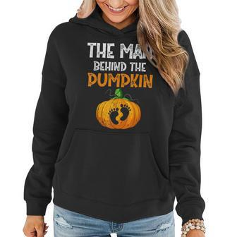 Halloween Pregnancy 2022 Men Expecting Pumpkin Costume V3 Women Hoodie Graphic Print Hooded Sweatshirt - Thegiftio UK
