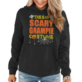 Halloween This Is My Scary Grampie Custom Grandpa Men Women Hoodie Graphic Print Hooded Sweatshirt - Thegiftio UK