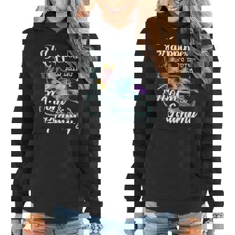 Happiness Is Being A Mom & Grammy Dragonfly Mothers Day Women Hoodie - Seseable