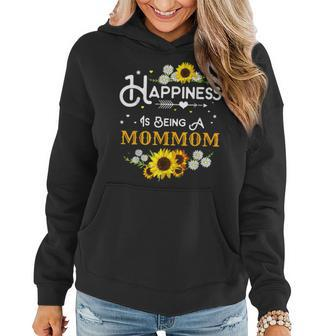 Happiness Is Being A Mommom Mothers Day Gift Women Hoodie - Thegiftio UK