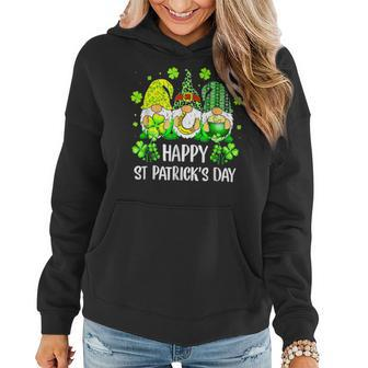 Happy St Patricks Day Irish Shamrock Love Lucky Leaf Women Hoodie - Seseable