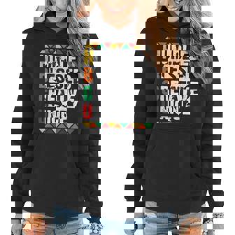 Hbcu Humbled Blessed Creative Unique Afro College Student Women Hoodie | Seseable CA