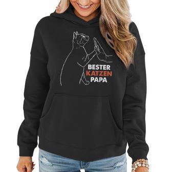 Herren Bester Katzenpapa Pulli Best Cat Dad Ever Katzenpapa Frauen Hoodie - Seseable