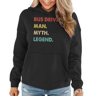 Herren Busfahrer Mann Mythos Legende Frauen Hoodie - Seseable