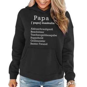 Herren Papa Liebe Geburtstag Geschenk Frauen Hoodie - Seseable