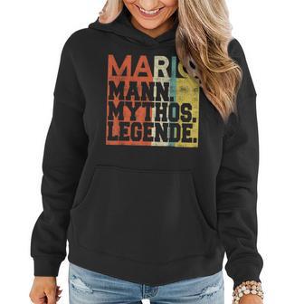 Herren Retro Mario Mann Mythos Legende Geburtstag Geschenk Frauen Hoodie - Seseable