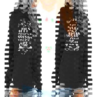 Hollis Name Gift Christmas Crew Hollis Women Hoodie - Seseable