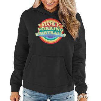 Holy Mother Forking Balls Forking Balls Funny Women Hoodie - Seseable