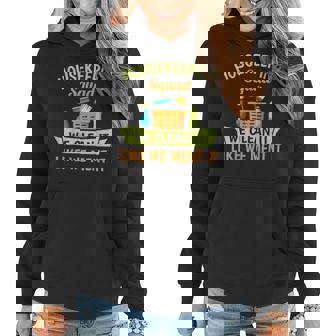 Housekeeping Squad Funny Housekeeper Women Cleaning Gift Women Hoodie | Mazezy