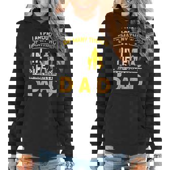 I Am Proud Of Many Things In Life But Nothing Beats A Dad V2 Women Hoodie | Seseable UK