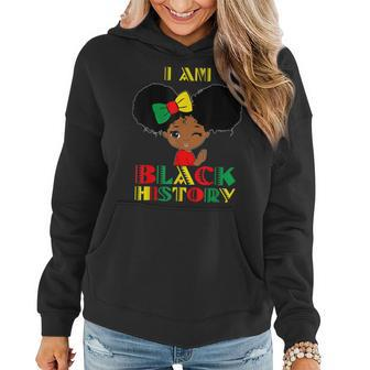 I Am The Strong African Queen Girl Pretty Black And Educated Women Hoodie - Seseable