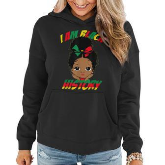 I Am The Strong African Queen Girls - Black History Month Women Hoodie - Seseable
