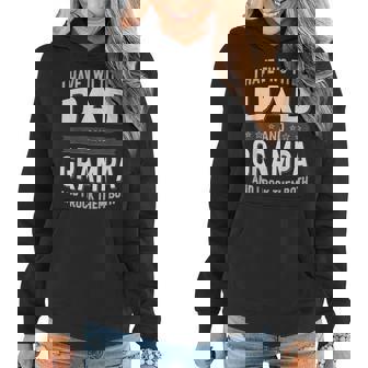 I Have Two Titles Dad & Grampa Fathers Day Women Hoodie | Seseable CA