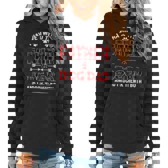 I Have Two Titles Father And Dog Dad Fathers Day Family Women Hoodie - Seseable