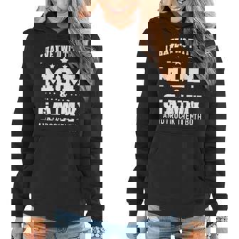 I Have Two Titles Mom & Gammy Ladies Gifts Idea Women Hoodie | Seseable CA