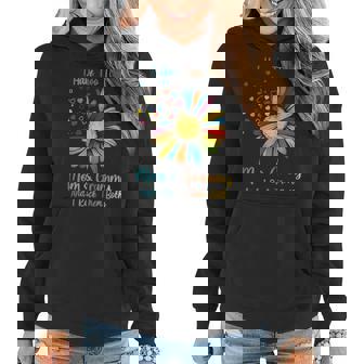 I Have Two Titles Mom And Grammy Daisy Flower Women Hoodie | Mazezy