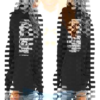 I Have Two Titles Mom And Great Grandma Messy Bun Grandma Women Hoodie | Seseable CA