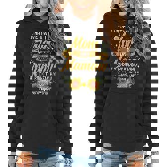 I Have Two Titles Mom And Mamaw Thanksgiving Gifts Women Hoodie | Seseable UK