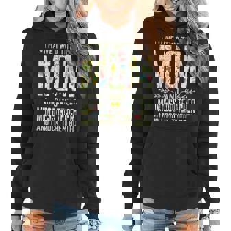 I Have Two Titles Mom & Montessori Teacher Mothers Women Hoodie - Seseable
