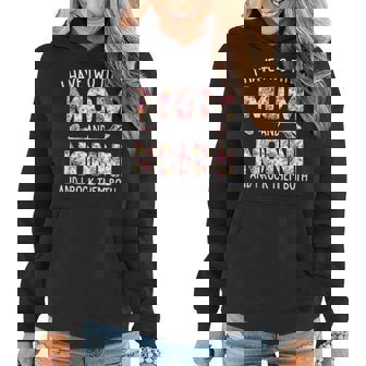 I Have Two Titles Mom And Nonni Floral Cute Mothers Day Women Hoodie | Mazezy