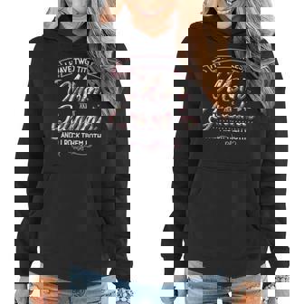 I Have Two Titles Mom Grandma And I Rock Them Mothers Day Women Hoodie | Mazezy