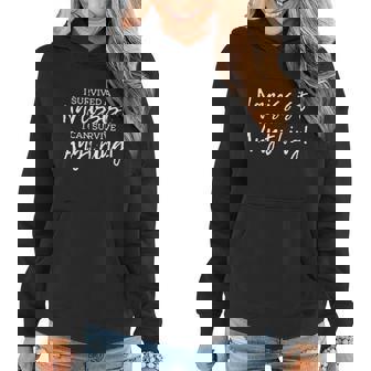 I Survived A Narcissist V2 Women Hoodie Graphic Print Hooded Sweatshirt - Thegiftio UK