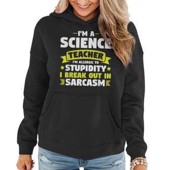 Ich Bin Ein Lehrer Für Wissenschaft Lehre V2 Frauen Hoodie - Seseable