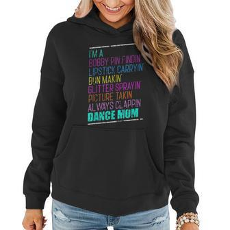 Im A Dance Mom Dance Ballet Hip Hop Distressed Women Hoodie - Seseable