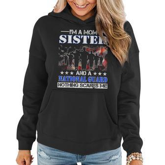 Im A Mom Sister National Guard Fathers Day S Women Hoodie - Seseable