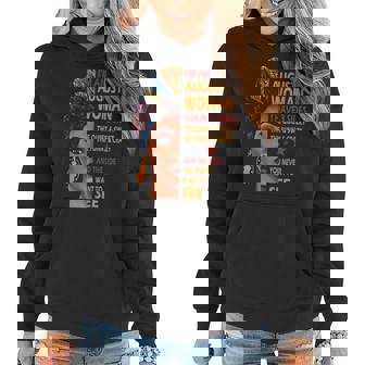 Im An August Woman I Have 3 Sides August Girl Birthday Women Hoodie Graphic Print Hooded Sweatshirt - Thegiftio