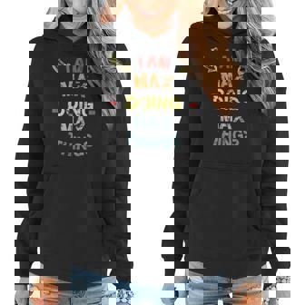 Im Max Doing Max Things Cool Funny Christmas Gift Women Hoodie | Seseable UK