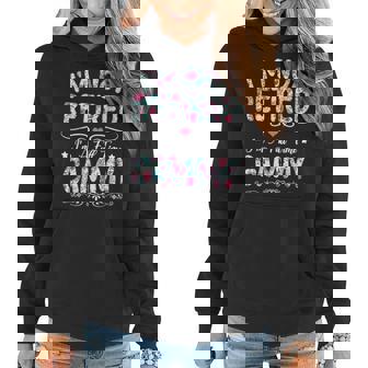 Im Not Retired Im A Full Time Gammy Floral Women Hoodie | Seseable CA