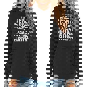Im Not Retired Retired Grandpa Retirement Grandfather Women Hoodie | Mazezy