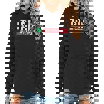 Italia Mt Vesuvius Women Hoodie Graphic Print Hooded Sweatshirt - Thegiftio