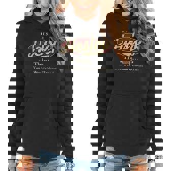 Its A Heslop Thing You Wouldnt Understand Shirt Personalized Name Gifts With Name Printed Heslop Women Hoodie - Seseable